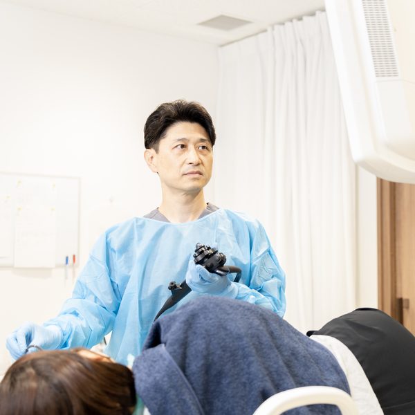 内視鏡検査はすべて内視鏡専門医が行います